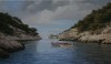 Barques de pêcheurs dans la calanque de Port-Pin