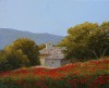 Chapelle aux coquelicots dans Le Luberon Chapelle aux coquelicots dans Le Luberon